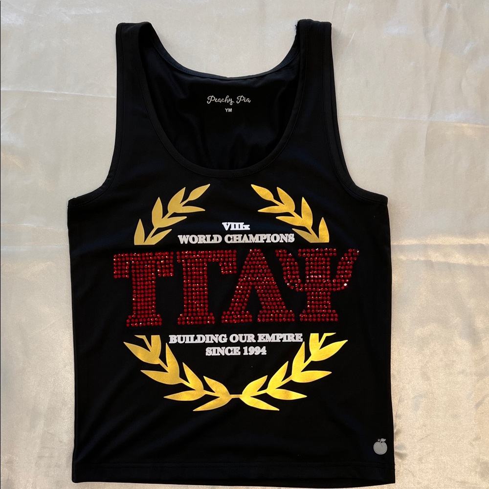 Black TGLC “Spartan” Theme Team Tank Top
